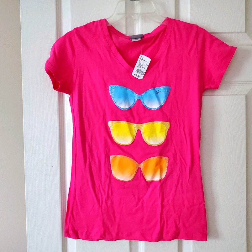 Ladies Summer Pink tshirt, Size L